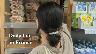 Daily Life in France | Mall, Grocery Shopping & Baking Walnut Pie | Vlog