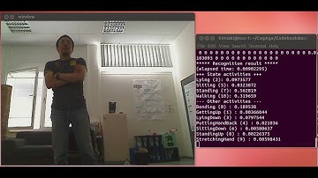 Demonstration video of sensor-based human activity recognition