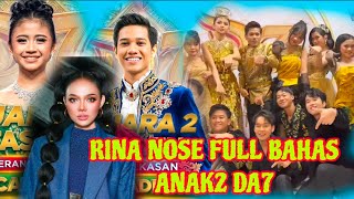 Download Lagu FULL 1JAM LEBIH RINA NOSE BAHAS D'ACADEMY 7 DARI TASYA, VALEN, APRIL, ARBIL, MILA DLL  MP3