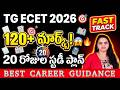 TG ECET 2026: The Ultimate 20-Day Study Plan to Score 120+ Marks | Lateral Entry Strategy
