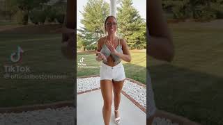 Sexy Saskatchewan Milf modeling grey camisole and white booty shorts #asmr #trending #fashion