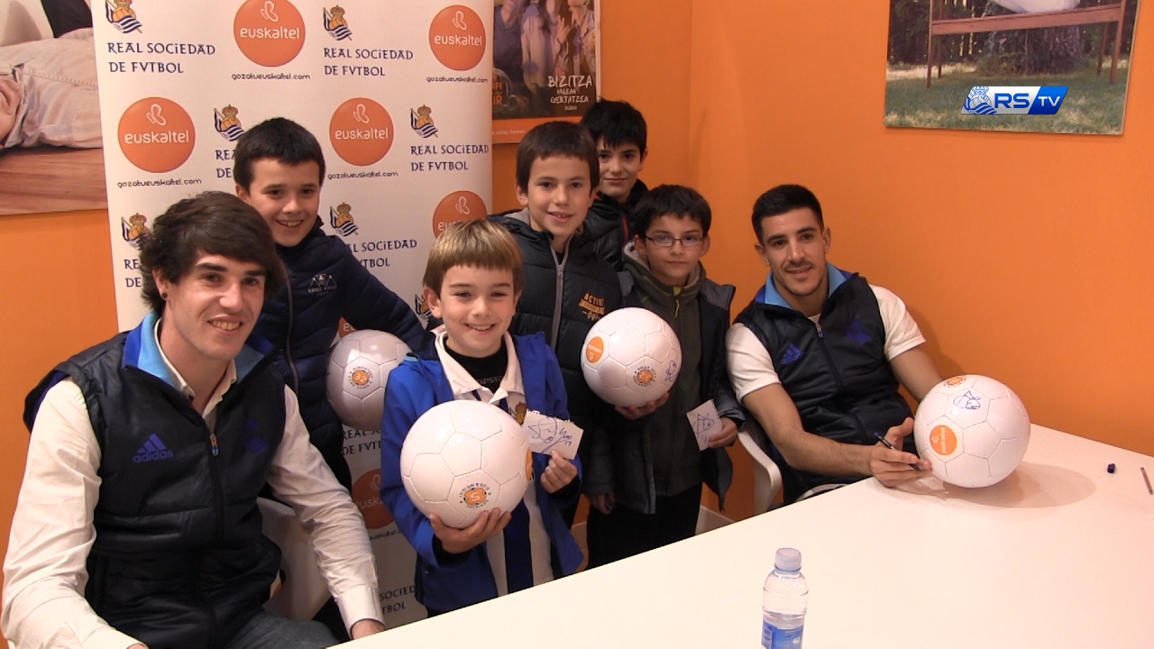 Firmas Euskaltel: Aritz eta Yuri 15/02/2017