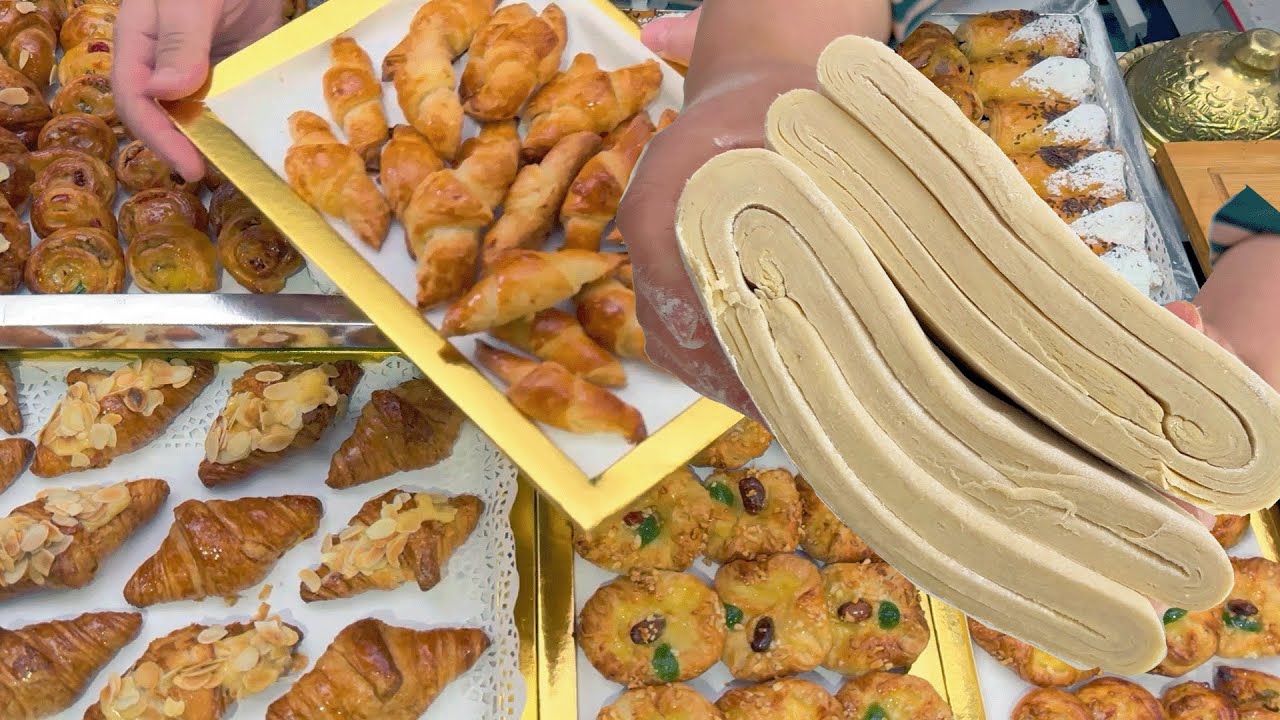 أسهل وأنجح عجين مورق ف دقائق🔥,اقتصادي خفيف ومبسط للمبتدئين👌 فطائر مورقة هشة حشوات اقتصادية مالح وحلو