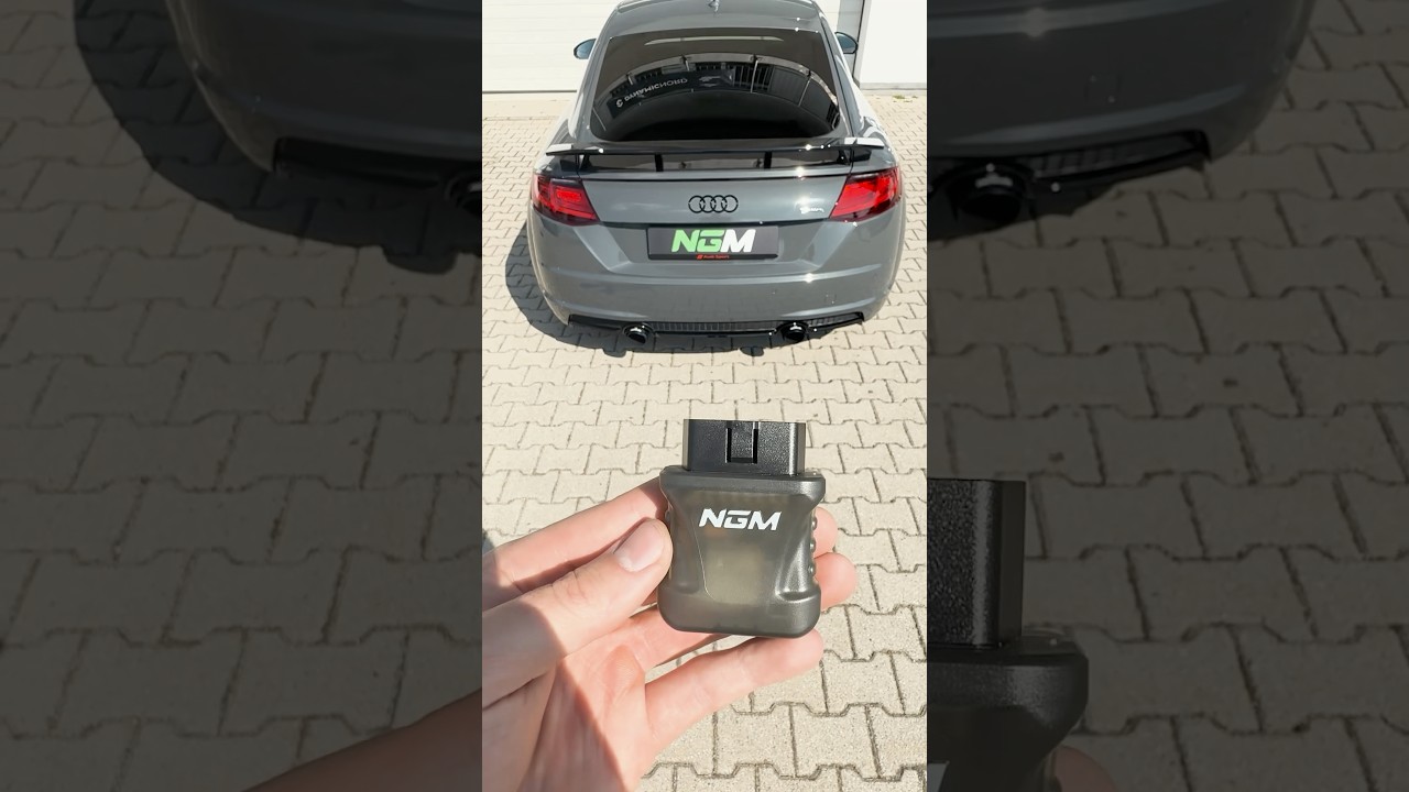 Audi TT 2.0 tfsi goes NGM App! Pop and Bangs‼️ 