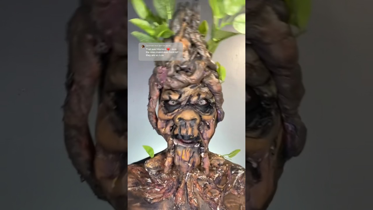 Мандрагора/Мандрак 🪴 Макияж, вдохновлённый 