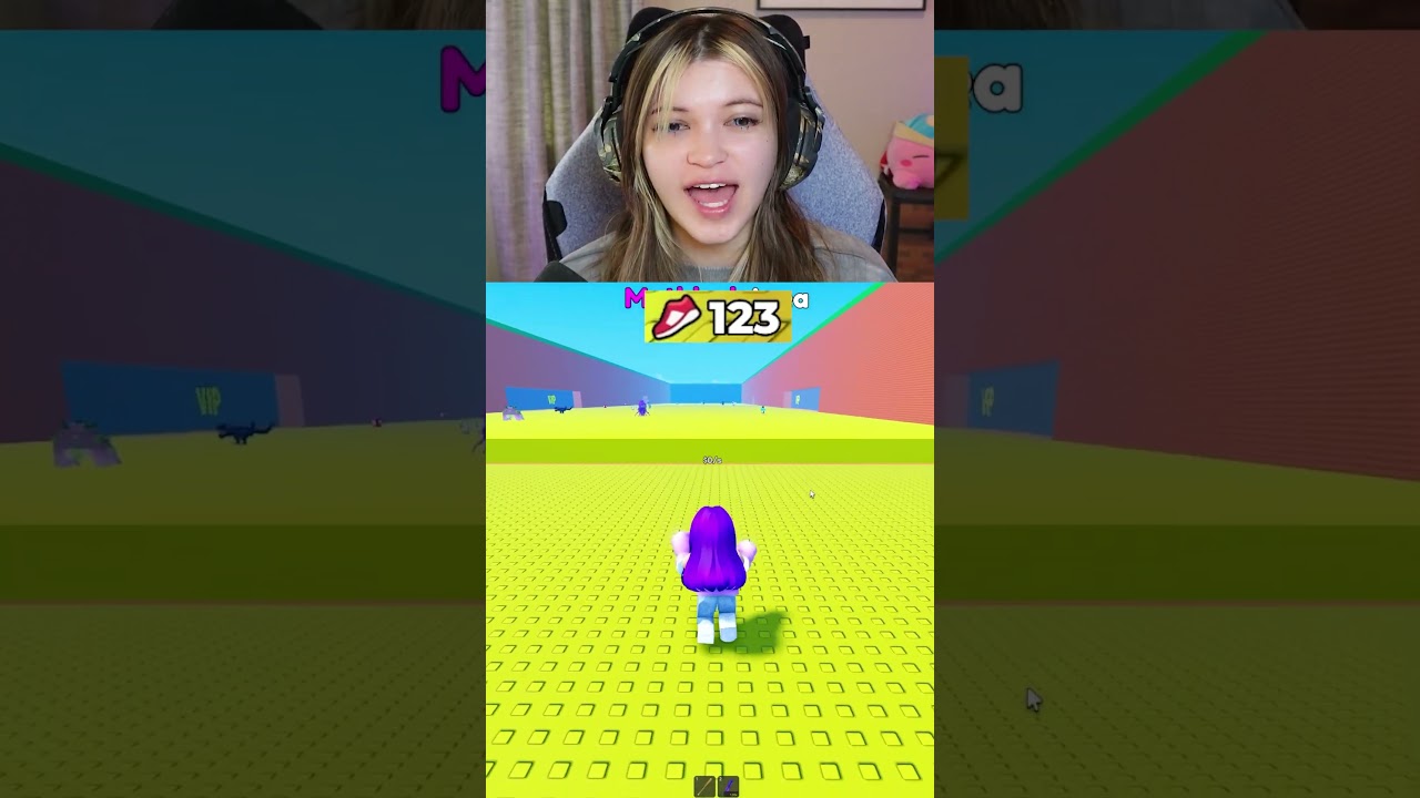Every LIKE Makes Me Faster! #roblox