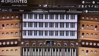 Organteq 1 and 2 together at the same time (Organteq by Modartt)