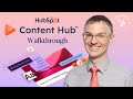 Hubspot content hub ultimate walkthrough