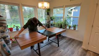 VOWNER 63"-79" Extendable Dining Room Table for 6 8 10 People Information