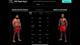 Waldo Cortes Acosta vs Robelis Despaigne Prediction #ufcstlouis #ufcpredictions