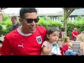 Austrian Fans Celebrate World Cup Match at Kansas City's Grünauer