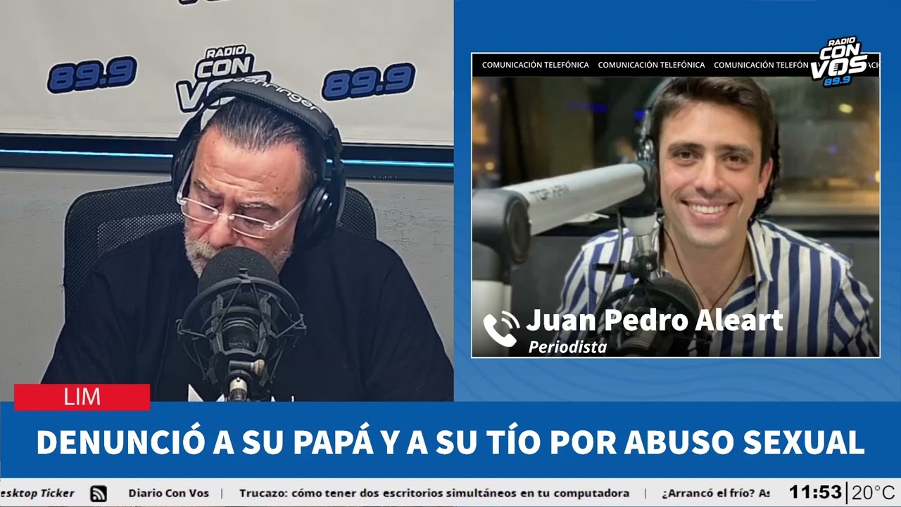 El conmovedor relato de Juan Pedro Aleart, que denunció a su padre y su tío por abuso sexual