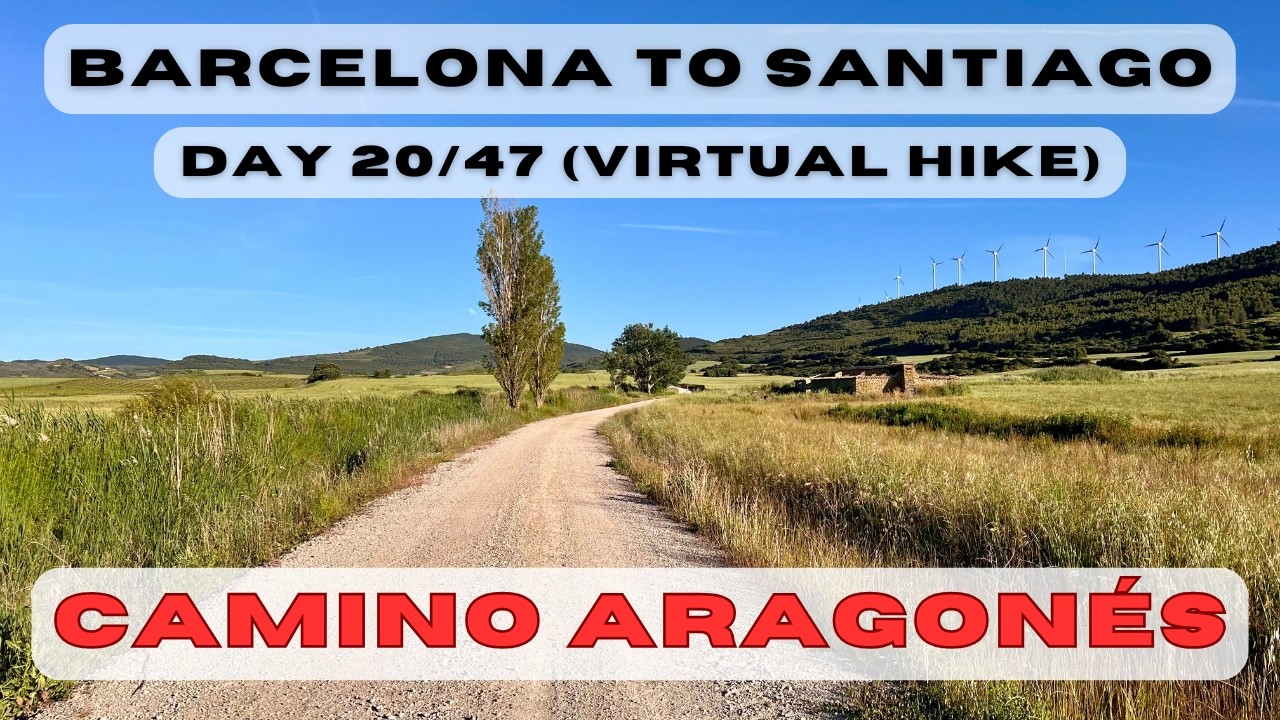 Day 20: Barcelona to Santiago - Sangüesa to Monreal (Camino Catalan, Aragones, Frances; 4k)