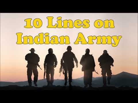 essay on indian army in hindi language