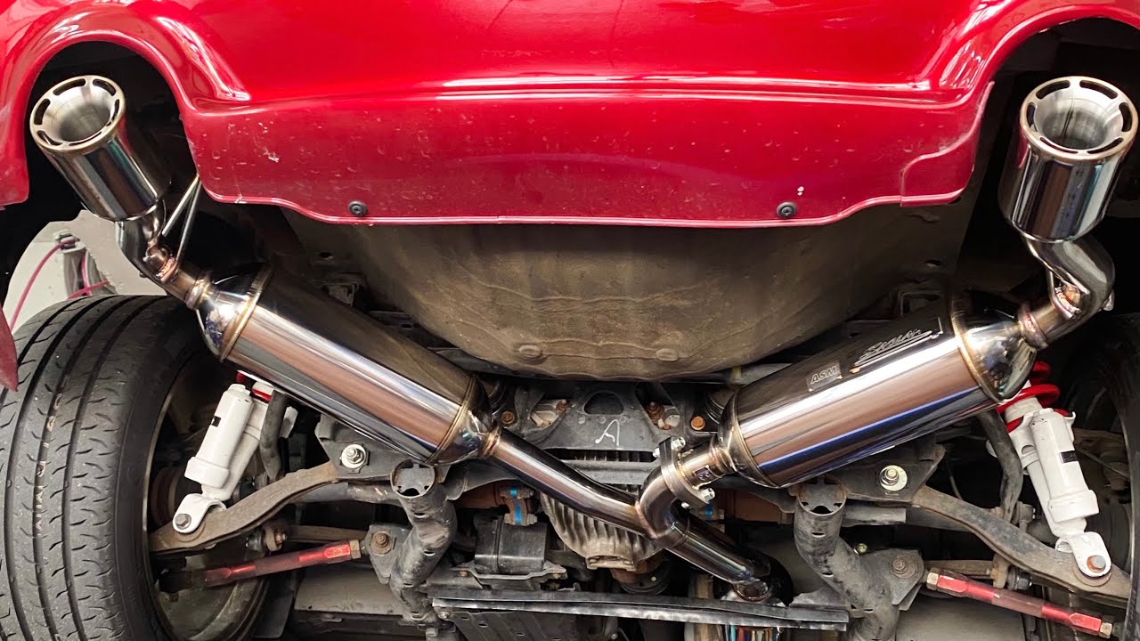 S2000 ASM I.S.Design Silencer Kit Saclam exhaust sound / 배기음 YouTube