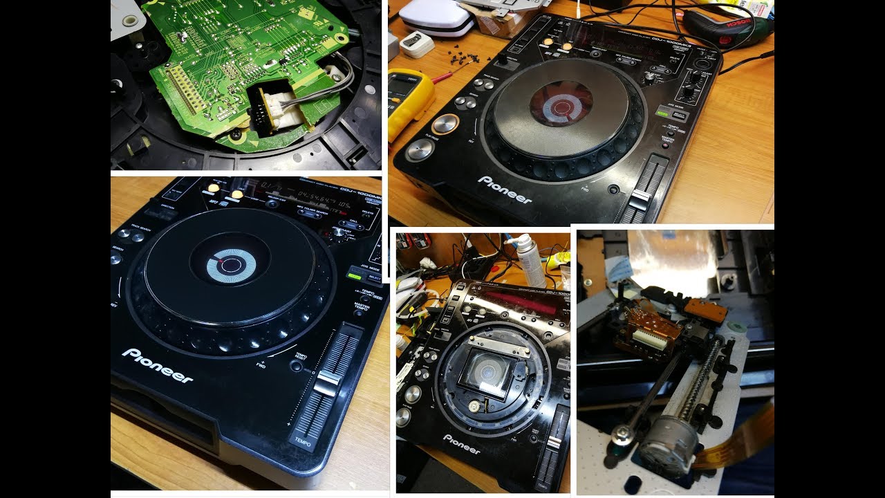 pioneer dj パイオニア　CDJ-1000mk3 回転部メンテナンス pioneer dj パイオニア CDJ-1000mk3 回転部メンテナンス pioneer dj