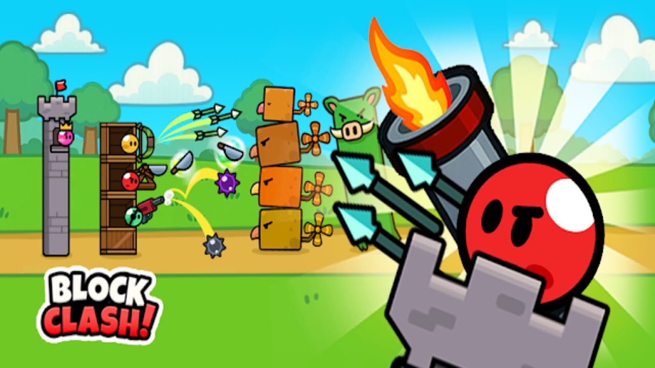 Block Clash!! (by treeplla) IOS Gameplay Video (HD)