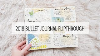 My 2018 Bullet Journal Flipthrough by Esmee Heebing 15,552 views 5 years ago 30 minutes