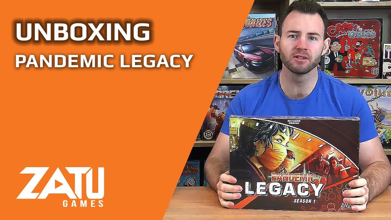 Pandemic Legacy: Unboxing