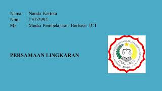 Ppt persamaan lingkaran Ppt persamaan lingkaran