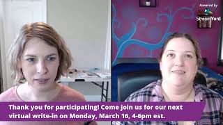 Chloe & Sandy's Virtual Write-In