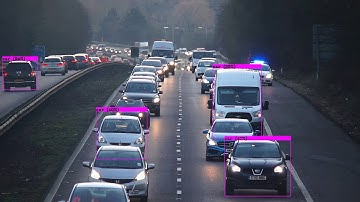 Custom YOLO v3 Object detector on Traffic Data