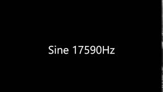 Sine 17590Hz Audio Only
