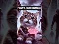 TOP 5 CATS FOR THE ZOMBIE APOCALYSE #shorts