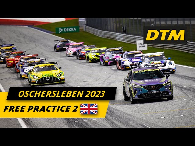 Enjoy the DTM Free Practice 2 from the Motorsport Arena Oschersleben in Germany at the first DTM weekend of the 2023 season.
โถ SUBSCRIBE to the DTM YouTube Channel now: https://dtm4.me/subscribe
โถ More #DTM #racing action:
Web: https://dtm.com
Instagram: https://instagram.com/dtm_pics
TikTok: https://www.tiktok.com/@dtm_pics
Facebook: https://facebook.com/dtm
Twitter: https://twitter.com/dtm