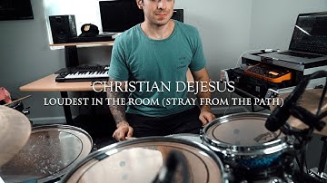 CityDrummer - Stray From The Path - Loudest In The Room (DRUM COVER)