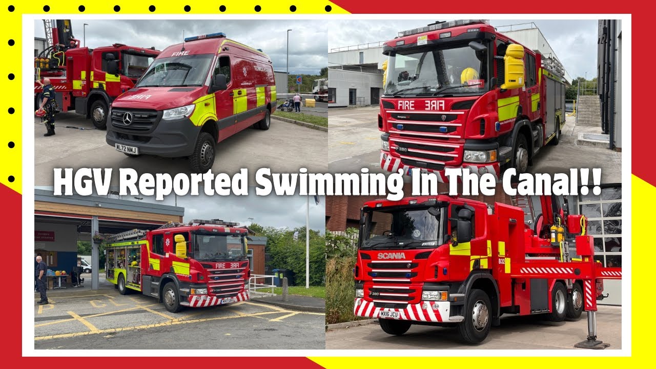 CFRS: Incident involving HGV in Middlewich