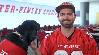 WRAL Out & About - Ripken at NC State Football 2022