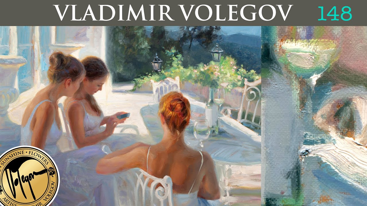 A Secret on the Terrace | Painting Process with a Mediterranean Vibe