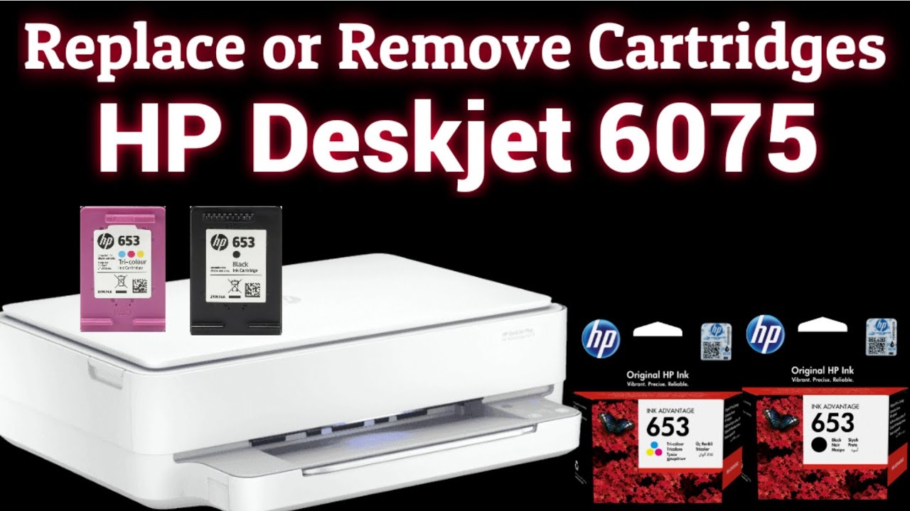 HP Deskjet 6075 Printer 