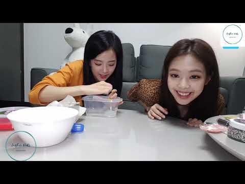 JENSOO 'making slime' VLIVE | BLACKPINK CONTENT | ENG SUB