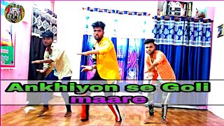 Ankhiyon se Goli maare | dance video | DDA dance academy | Sachin Arya choreography
