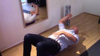 Nigel on regaining posture with a My Health One foam roller