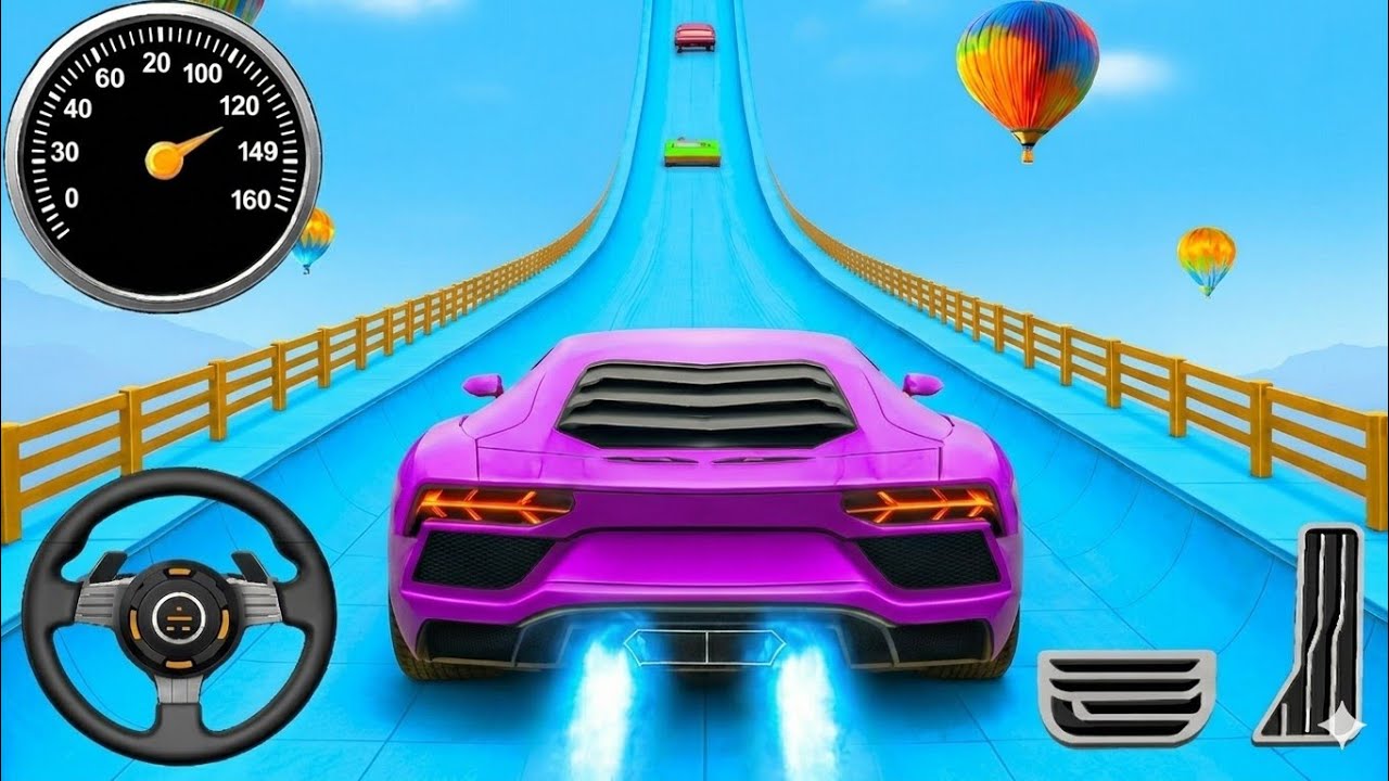 Impossible GT Car Stunt Racing | Extreme Car Stunts 3D Android Gameplay