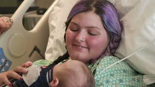 Miracles Happen: Mom, Baby Meet for First Time at DHMC After Two-Month COVID-19 Fight
