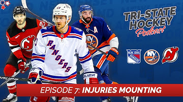 Episode 7: Injuries Mounting | Tri-State Hockey Podcast