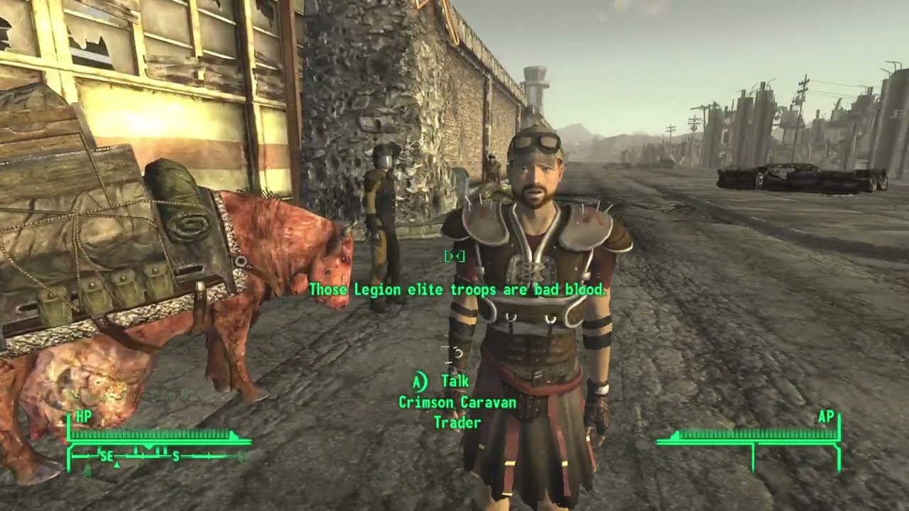 New Vegas npc armor/clothing swap glitch