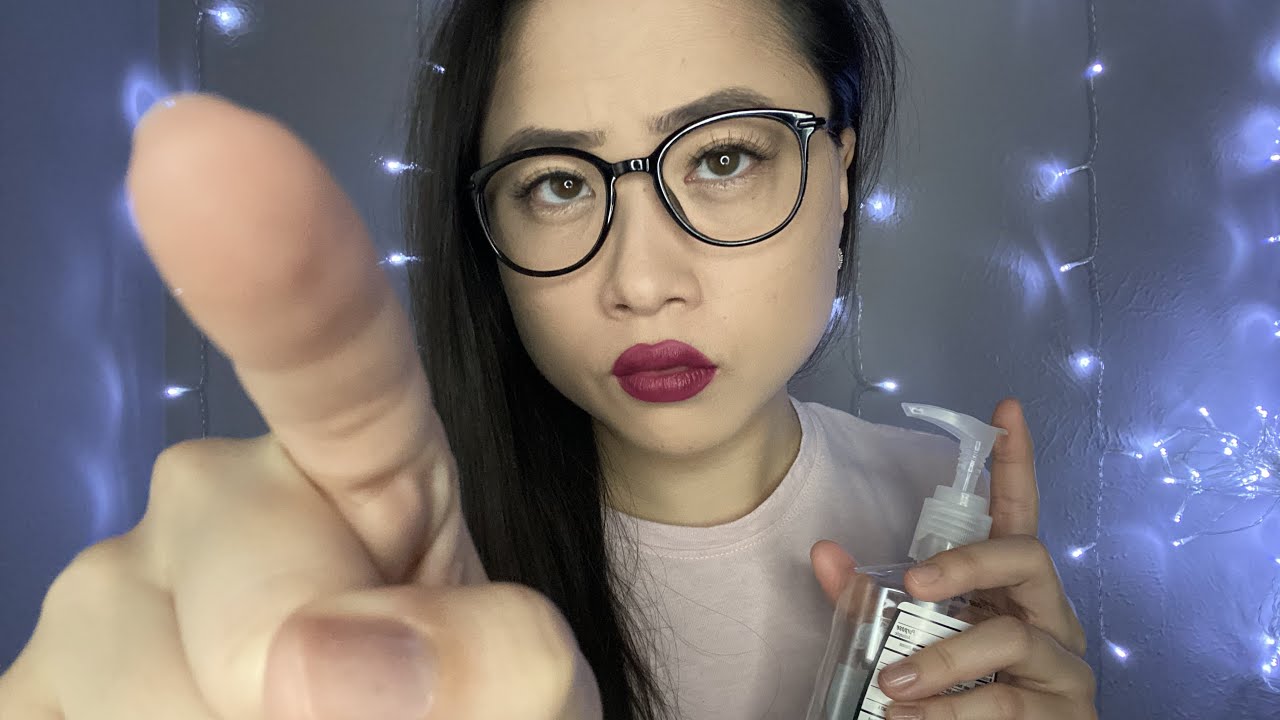 ASMR | Asian Accent, Can I Touch Your Face, Honey, Up-Close Attention