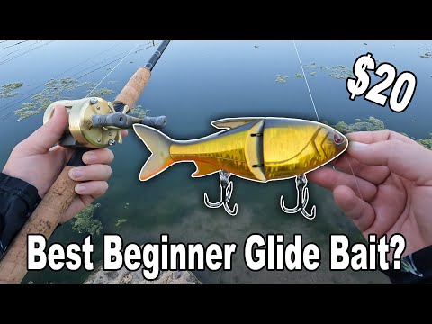 13 Fishing Glidesdale Review and Bass Fishing Test! (The Best Beginner  Glidebait?) 