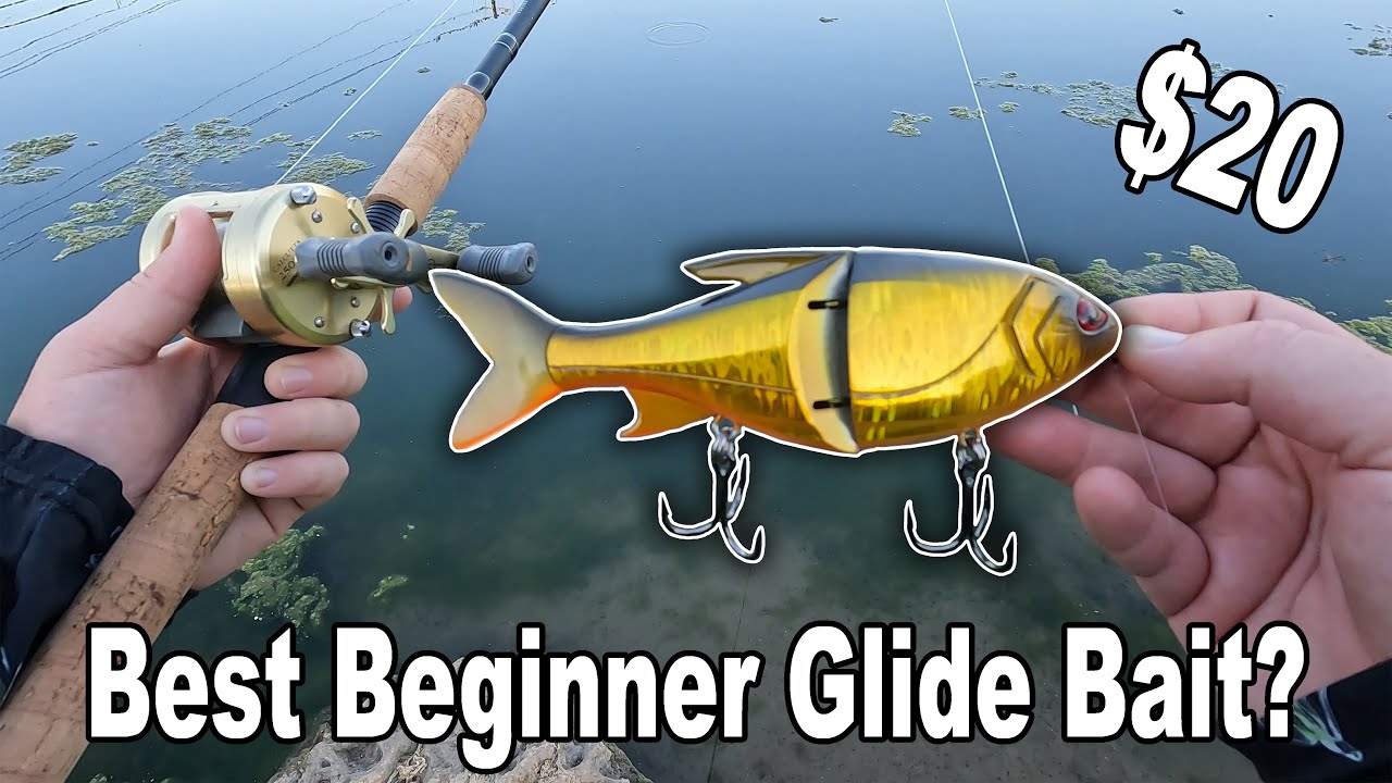 13 Fishing Glidesdale Review and Bass Fishing Test! (The Best Beginner Glidebait?)