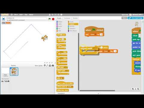 Scratch: Variable Game Ideas (Countdown Timer)