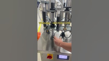 semi automatic perfume filling machine