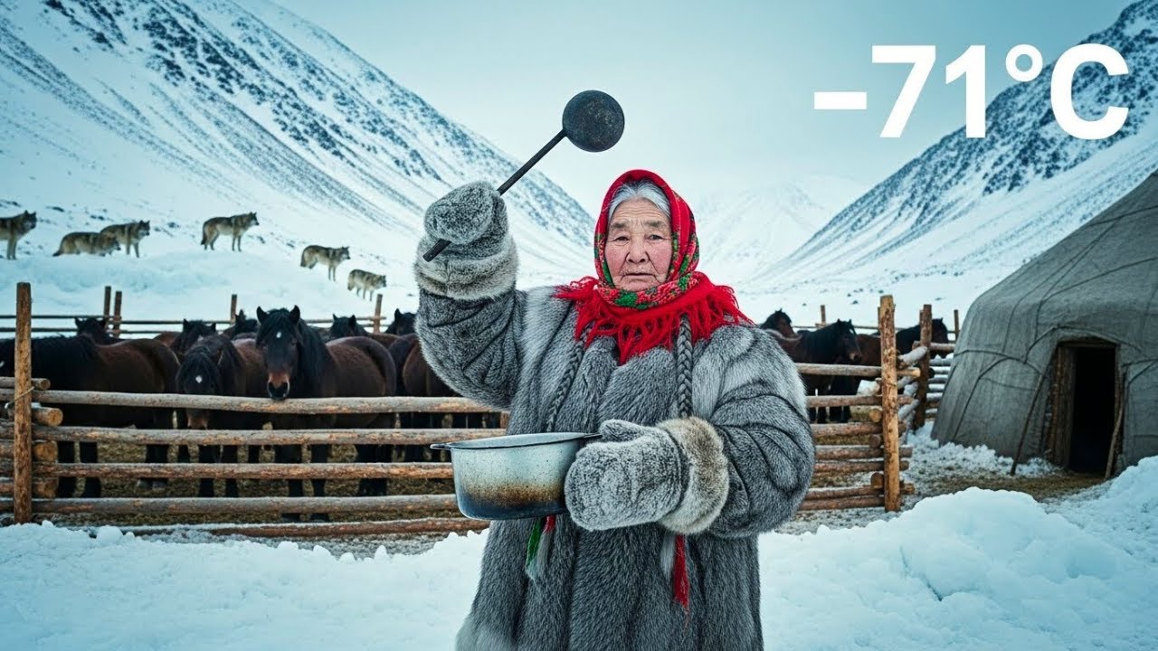Life at -71°C | The Elderly Yakut Couple Surviving in Deep Siberian Solitude