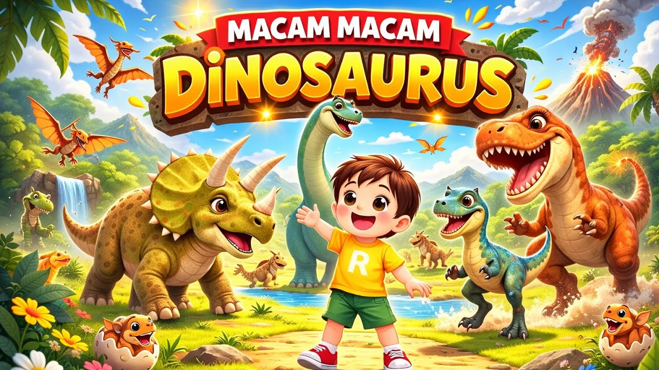 Mengenal Macam-Macam Dinosaurus | Pemakan Tumbuhan, Daging, Dinosaurus Terbang dan Reptil Purba