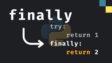 How "finally" works in Python [3.14 update]