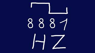 8881 hz square